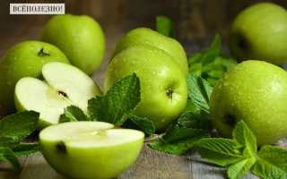 Полезные свойства зеленое яблоко