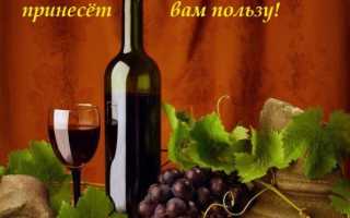 Полезные свойства вина домашнего