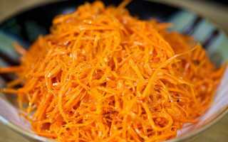 Корейская морковка полезна ли