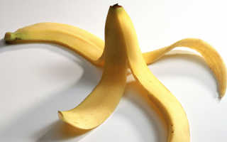 Шкурка банана полезные свойства