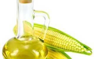 Кукурузное масло полезные свойства применение