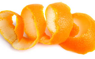 Цедра апельсина чем полезна