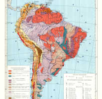 Полезные ископаемые латинской америки на карте